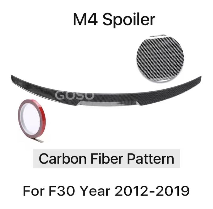 Eleron portbagaj carbon BMW F30 F31 F35 BMW seria 3