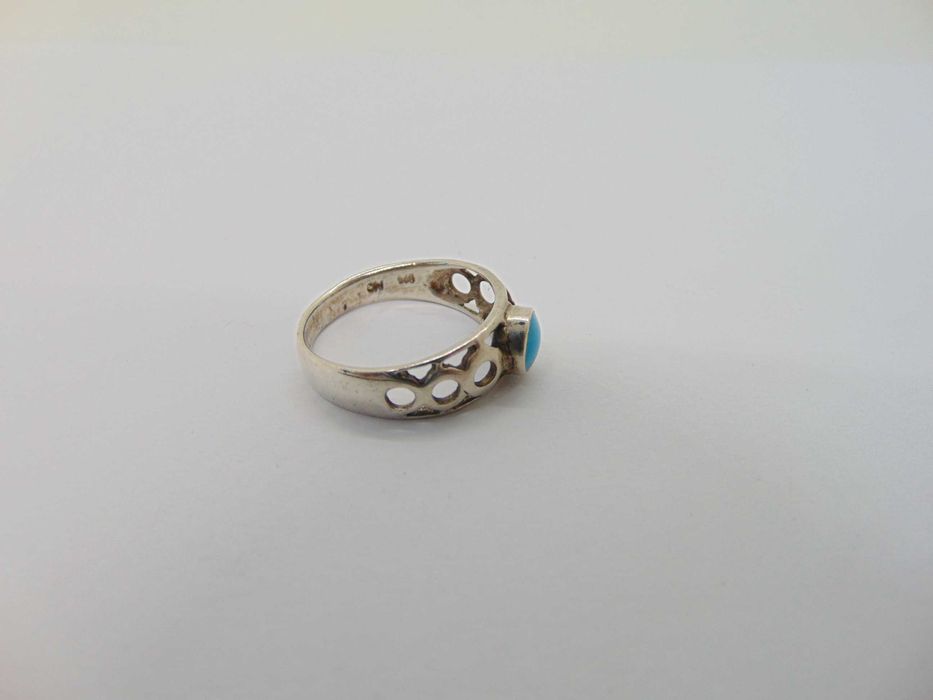Inel din argint cu turcoaz