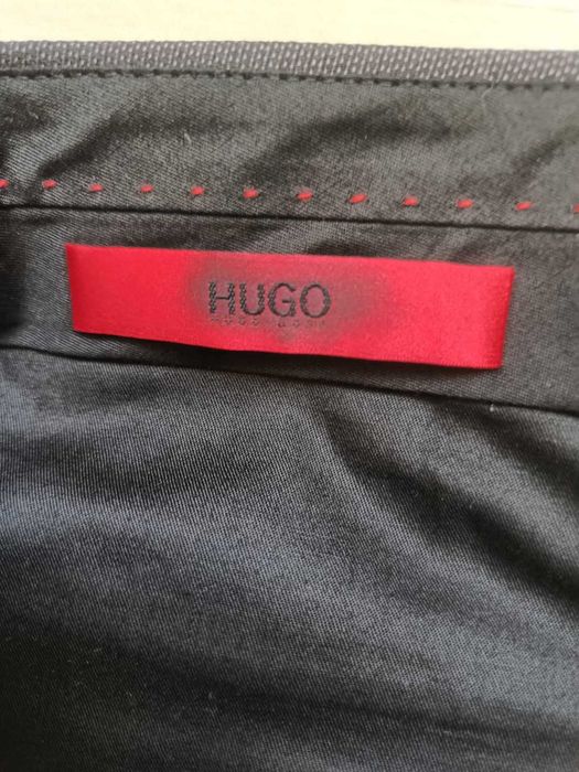 Pantaloni Hugo Boss Lenon Regular Fit Wool Blend Suit Trousers Size 46