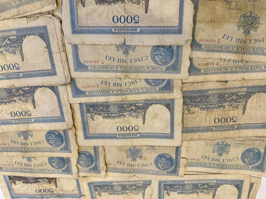 Colectie bancnote 5000 Lei din 1945