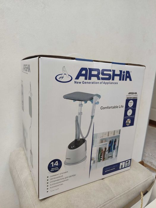 Ручной отпариватель arshia модель 1911, новый в упаковке