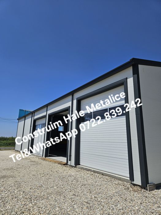 Vand hala metalica 15x35 structura panouri sandwich si alte dimensiuni