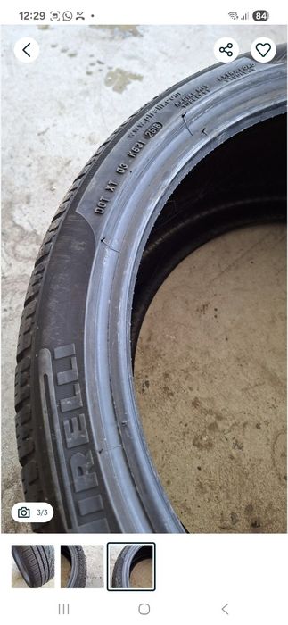 1buc 255 35 R19 Pirelli iarna M+S cauciuc anvelopa ms 19