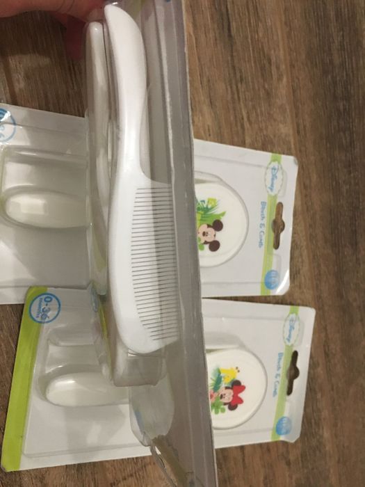Комплект бебешки гребен и четка за коса