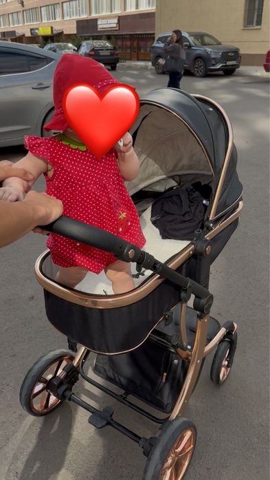 Продается коляска,ШЕЗЛОНГ В ПОДАРОК