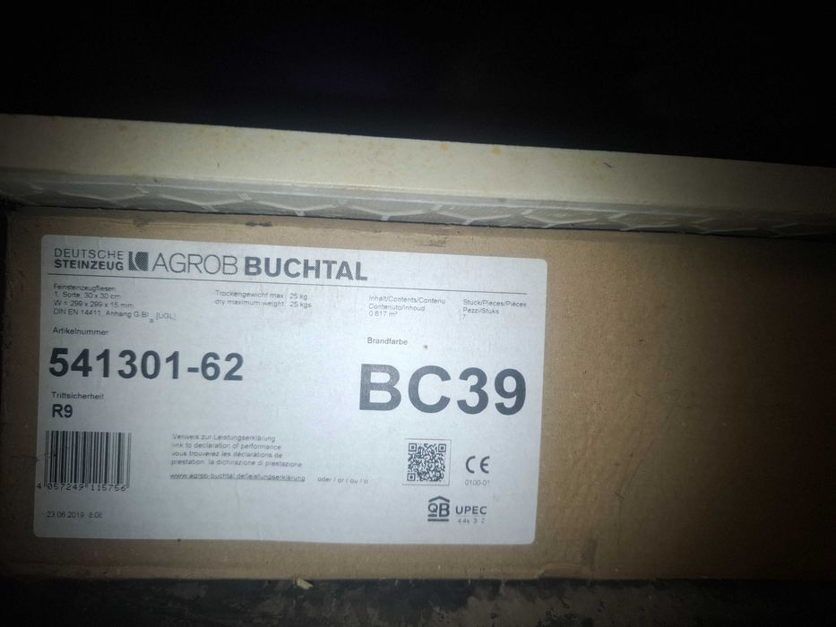 Gresie industriala Agrob Buchtal produs  în Germania