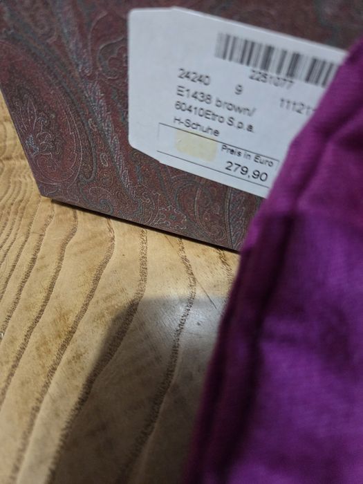 Мокасини ETRO, обувки, италия