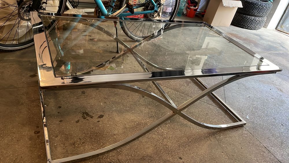 Măsuță cafea sticlă