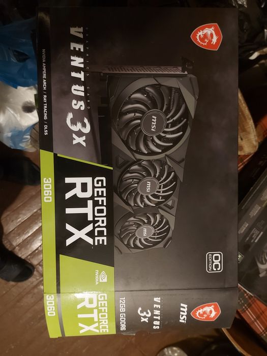 Видео карта MSI Geforce RTX