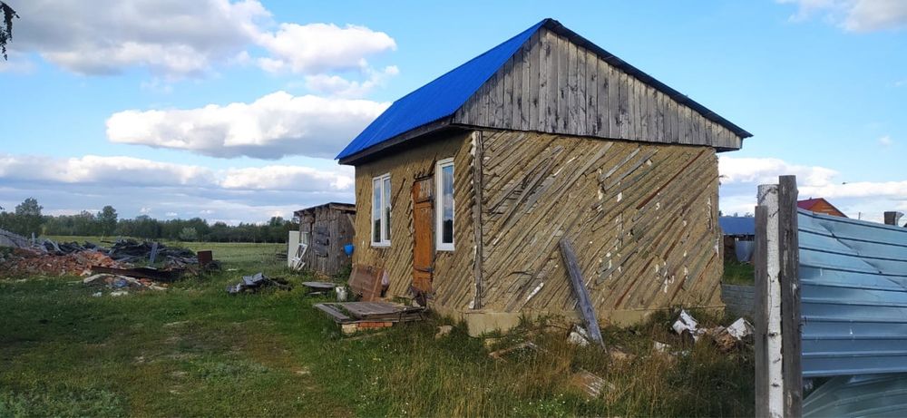 Участок с времянкой