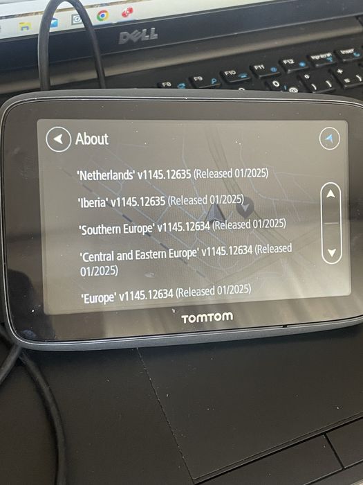 Gps TomTom Go5200 sim online harti2025 full Europa Turcia,Albania