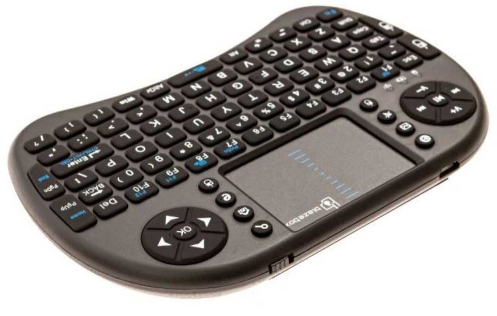 Мини безжична клавиатура за Android PC или TV Box Mini С подцветка