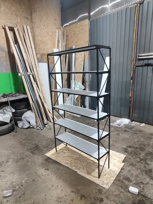 Стеллаж металлический лофт