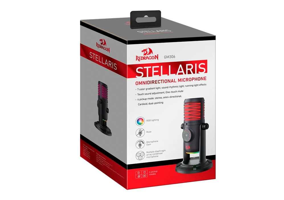 REDRAGON Stellaris GM306 Игровой стрим микрофон оригинал