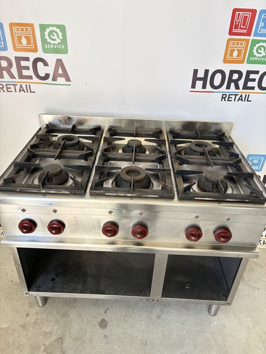 Aragaz profesional 6 ochiuri linia 700