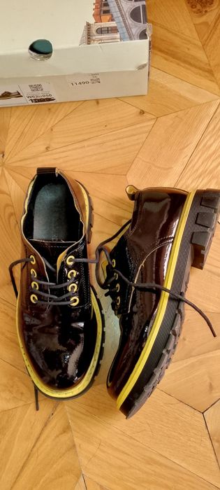 Полуботинки/туфли кожаные.