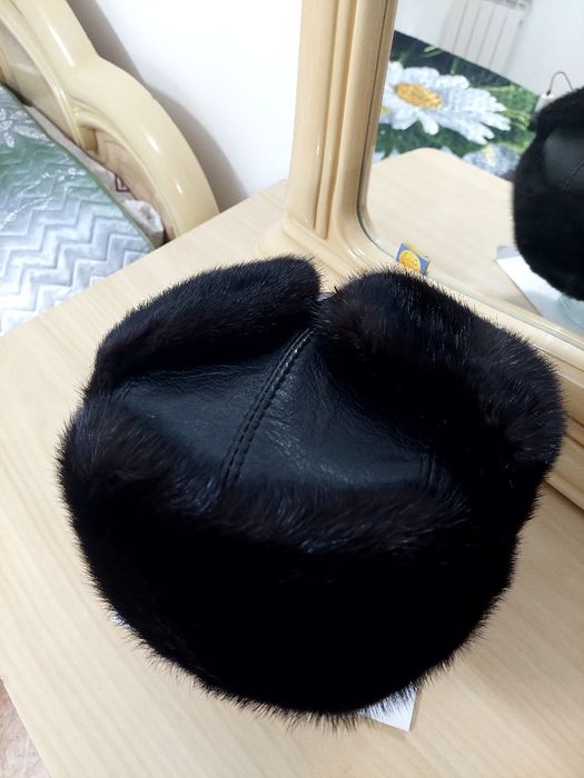 Мужская норковая шапка