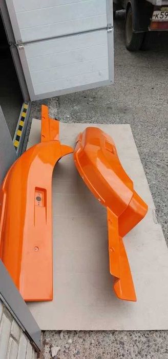 Панель передней части переднего крыла левая на КамАЗ (Рест.)