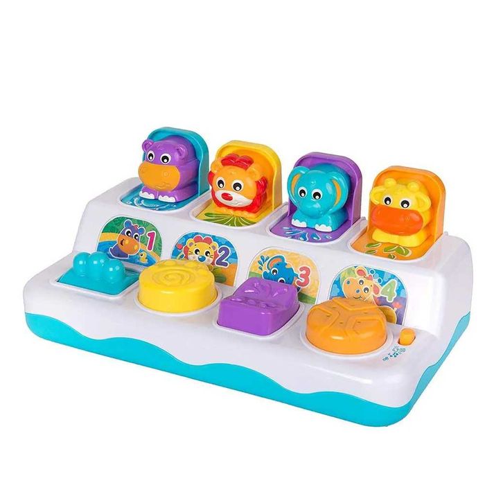 Музикална играчка Playgro + Изскачащи животни и светлини 1-3 г.