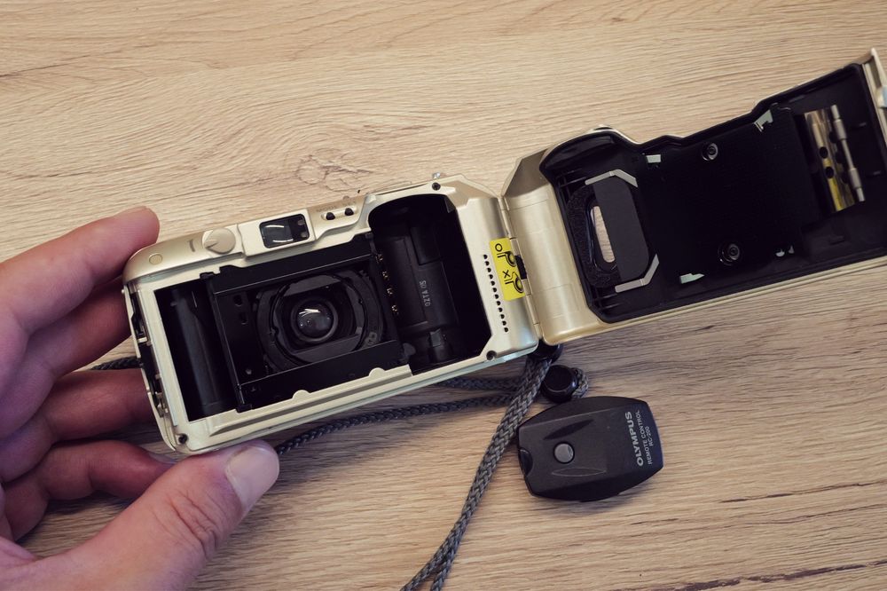 Aparat foto Olympus Mju II 2 Zoom 80 Panorama film point and shot