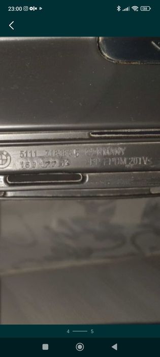 Bară față BMW seria 7