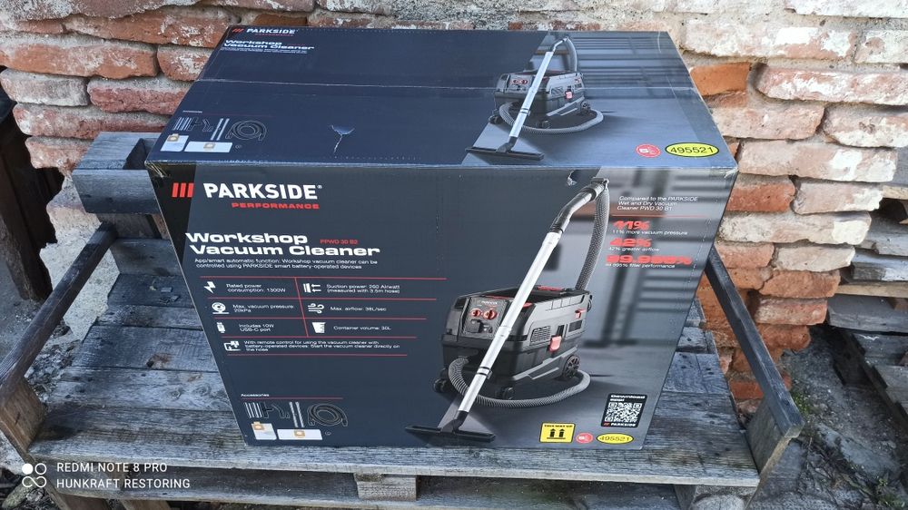 Compresor si aspirator profesional Parkside