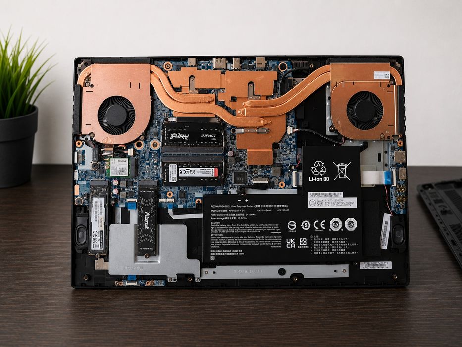 Laptop Gigabyte G7 MF – Nou – RTX 4050 6 GB – 32 GB Kingston Fury Impact – 2×SSD NVMe (1 TB total)