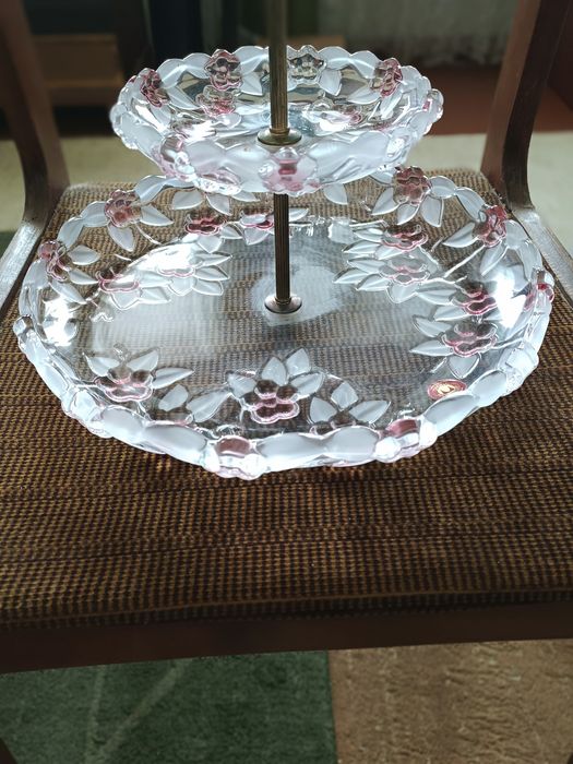 Фруктовница, двухэтажная менажница