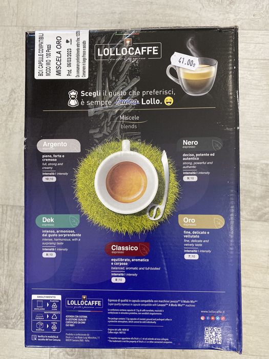 Кафе капсули A Modo Mio / Aмодо мио LOLLO - 100бр.