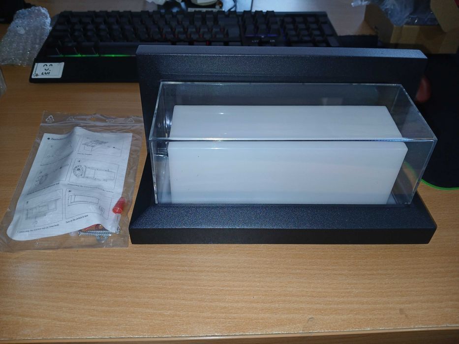 Aplica LED Lightess 18W, IP66, lumina rece 6000K, exterior