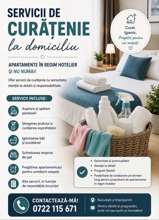 Servicii curatenie - Bucuresti
