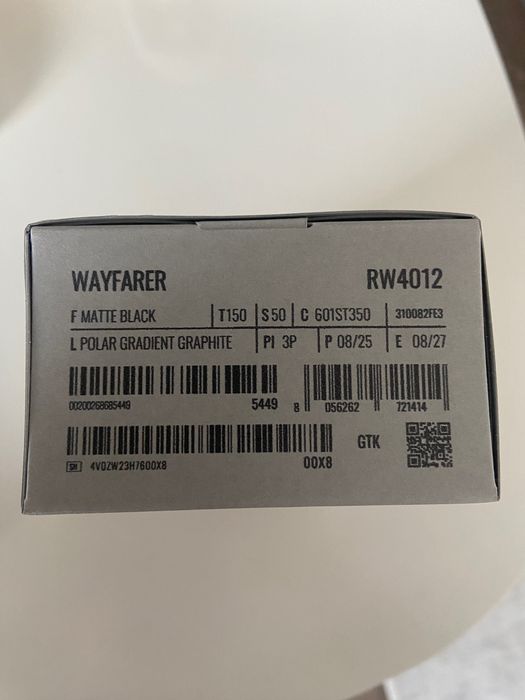 Смарт очки meta rayban wayfarer generation 2