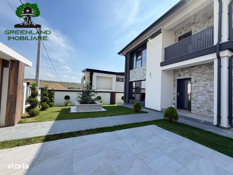 Vila moderna, complet mobilata, 4 camere, 2 bai, 140 mp, Rediu