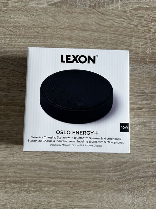 Vand Incarcator Wireless cu boxa Lexon Oslo Energy+