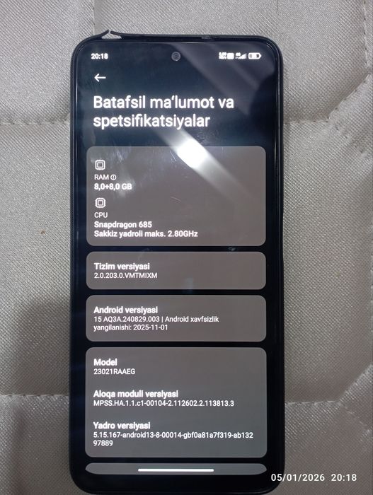 Mobil telefonlar