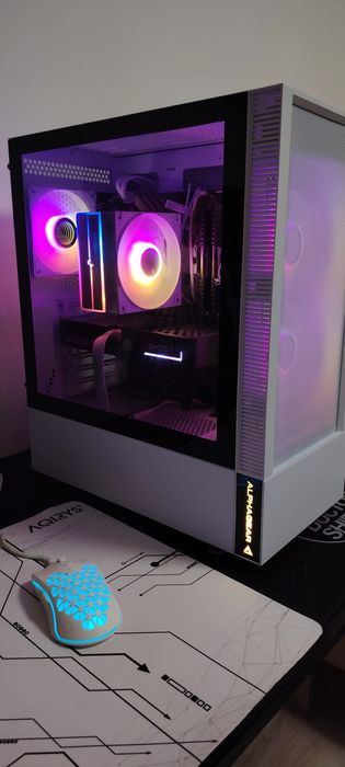 PC Gaming ZMEU Super Esports Edition, AMD Ryzen 5 5600 3.5GHz, 32GB DDR4, 1000GB SSD, RTX 5060 8GB GDDR7, Iluminare RGB