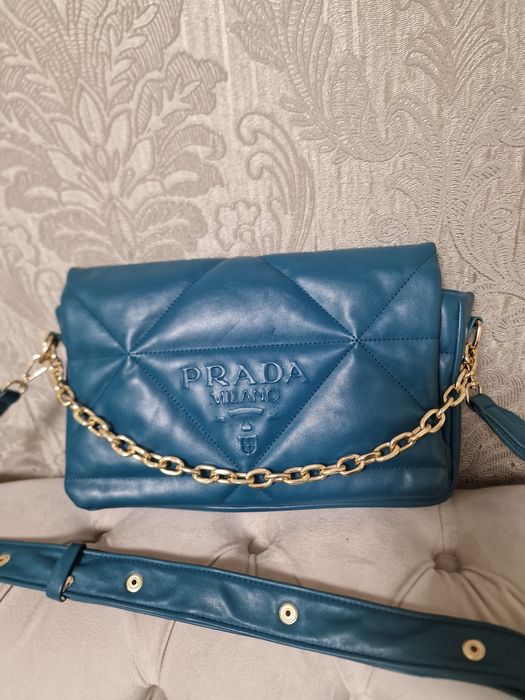 Geanta piele naturala Prada