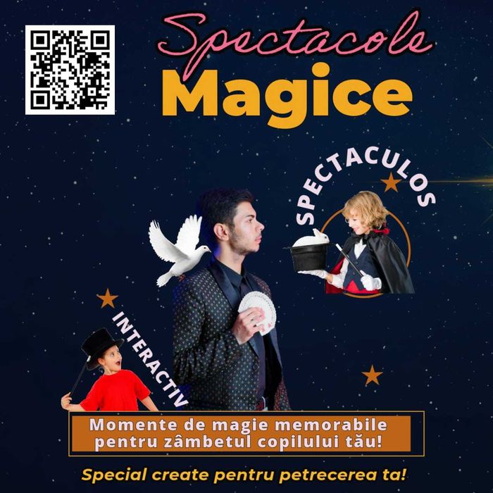 Magician Evenimente - Petreceri de Copii Iași, Botoșani, Suceava