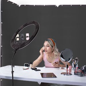 Проф. фотографски фон. XXL. 4М ширина. фонова система.  видео