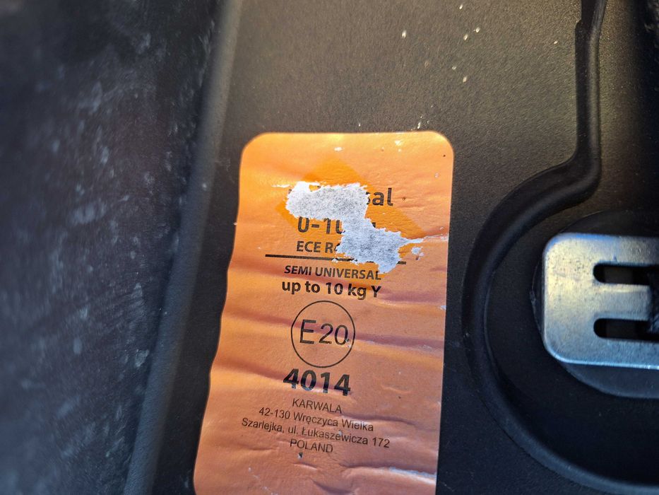 Karwala Black Two | scoica scaun auto copii 0 - 13 kg