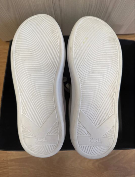 Karl Lagerfeld pantofi sport din piele