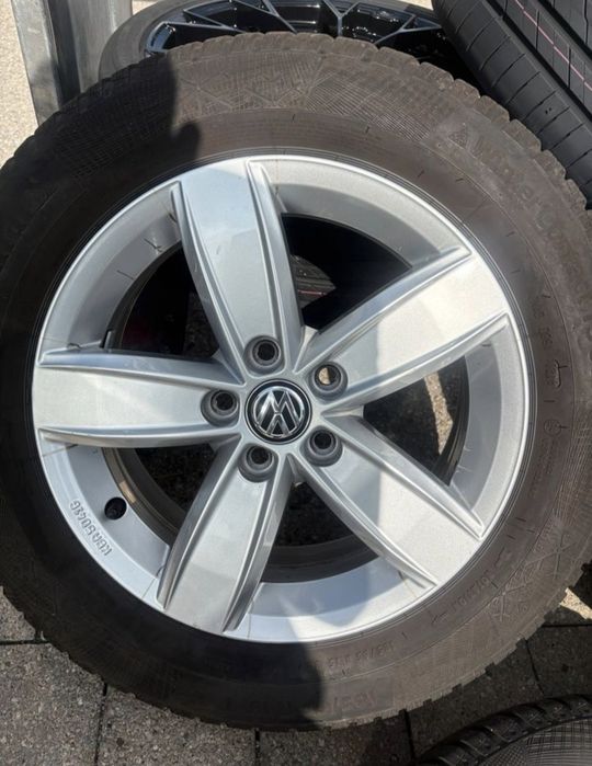 Roți cu jante originale Vw Polo Skoda Fabia Seat Ibiza
