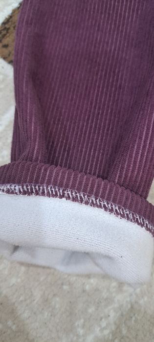 Вельветовые брюки для девочки р80-90