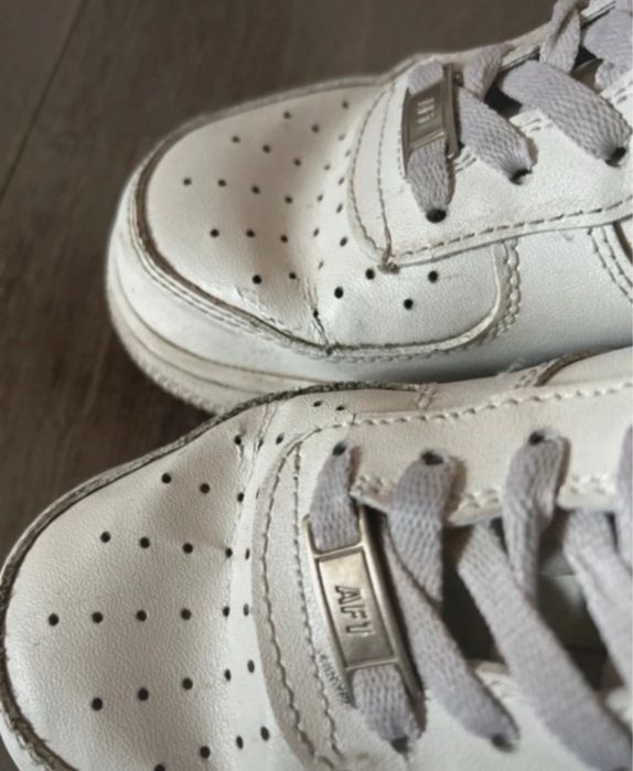 Air force 1 papuci albi