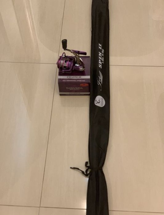 Set Spining Baracuda Jet Spin II 2402 + Baracuda Cyclone 20
