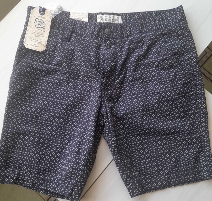 Мъжки къси палталон вис клас COTTON &Silk