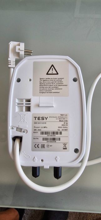 Проточен Бойлер Tesy IWH 35 X02 KI 3,5kW, със смесител