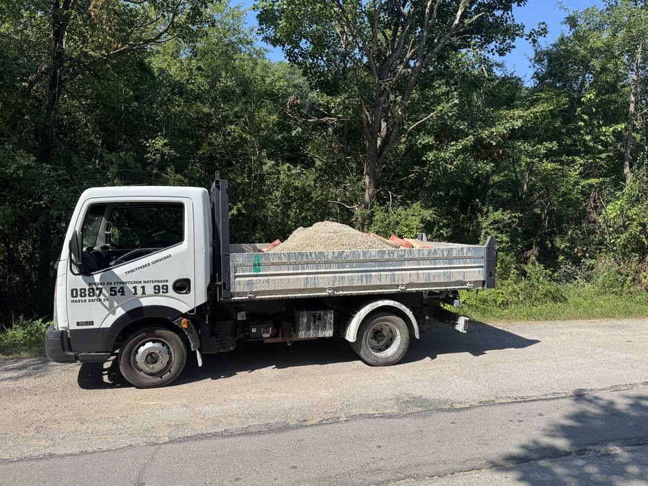 Услуги  с малък багер( Мини багер) 2.6т. Тристранен самосвал 3.5т.