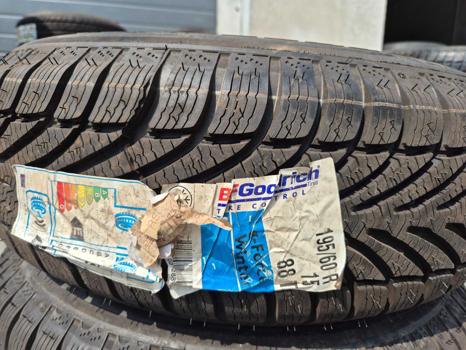 2 Anvelope M+S IARNA - 195/60/15 - BFGoodrich - NOU - DOT 2014 !