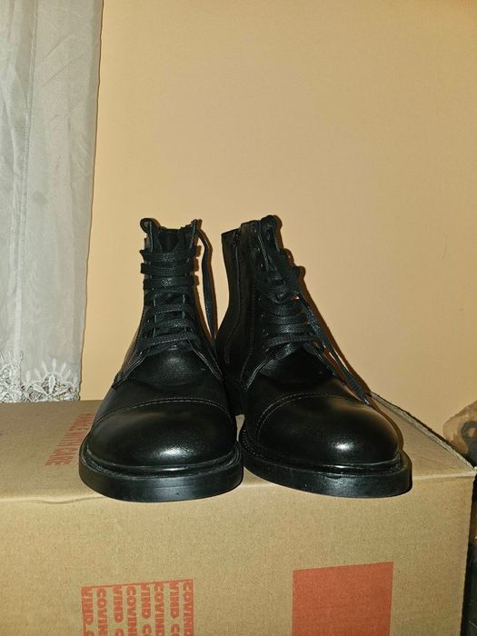 Мъжки боти Фабиано Fabiano естествена кожа